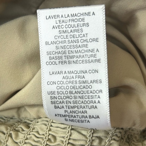 Wayf Tan Puff Sleeve Blouse. Coquette. Coquette Girl. Feminine. - Picture 8 of 8